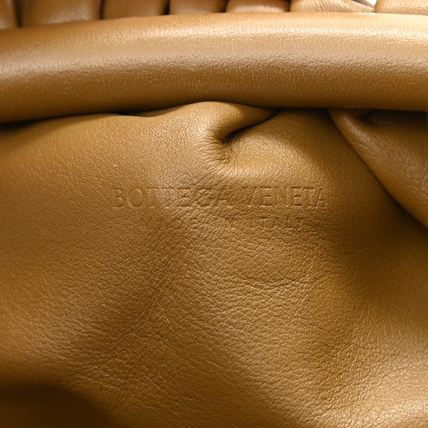 Butter Calfskin The Mini Pouch Camel