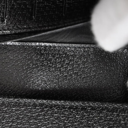 Gucci Monogram Eclipse Continental Wallet Black 7 of 8