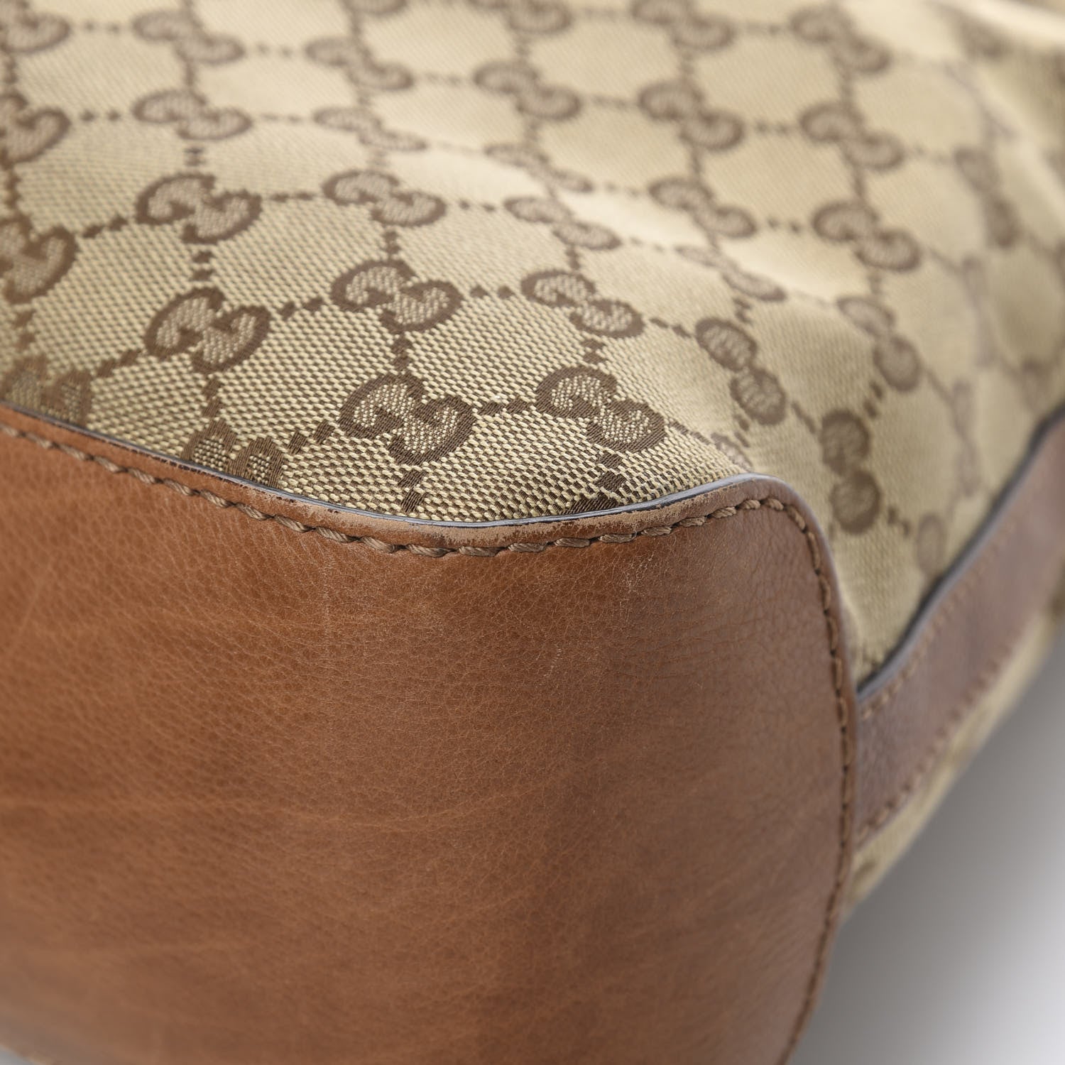 Gucci Monogram Medium Marrakech Hobo Camel 10 of 13