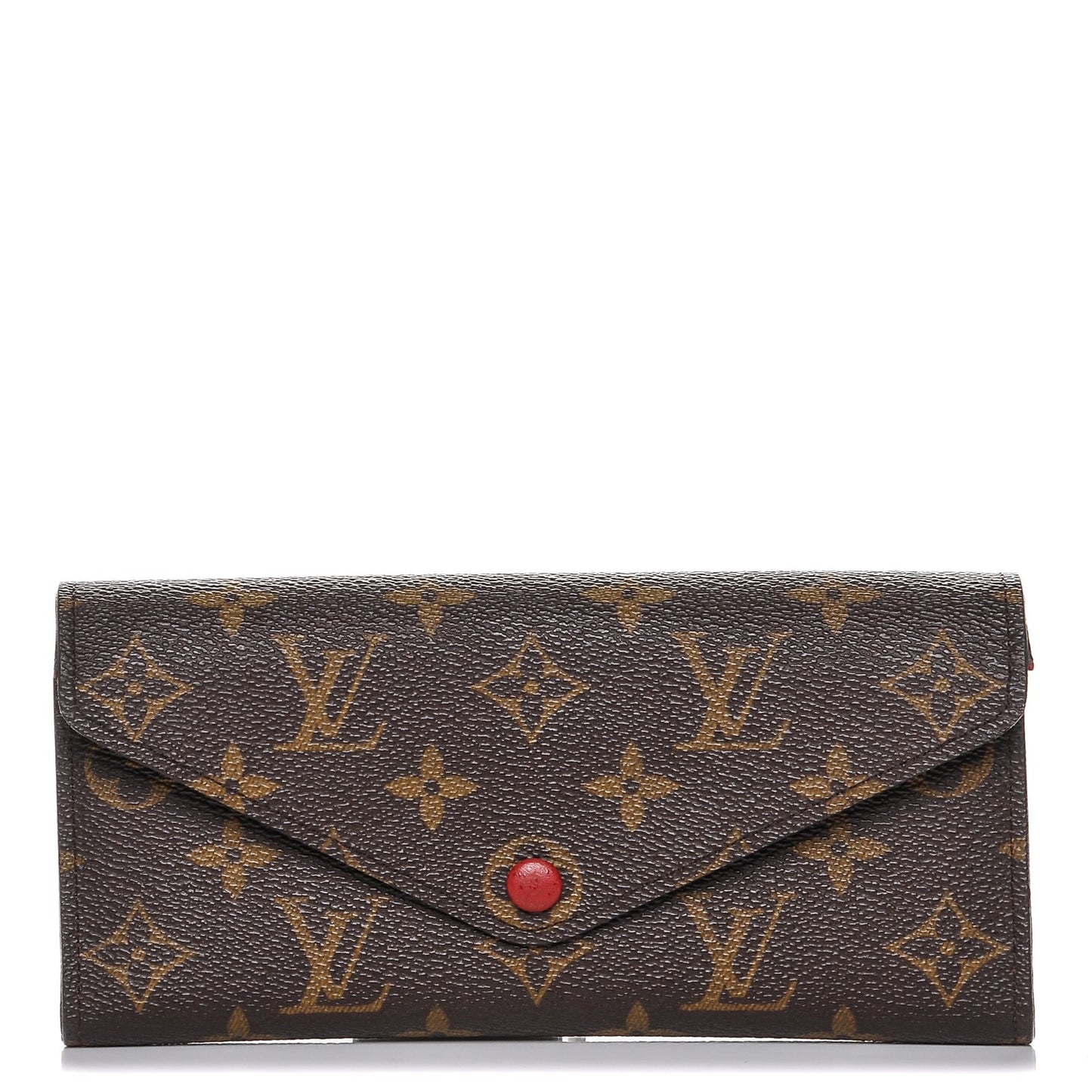 Monogram Josephine Wallet Red