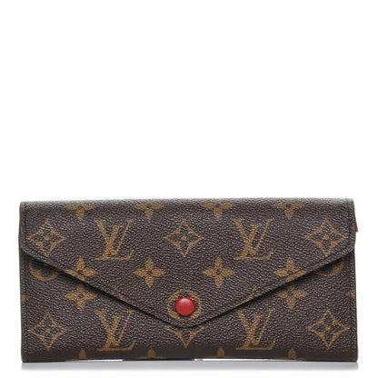 Louis Vuitton Monogram Josephine Wallet Red 1 of 6