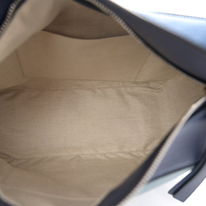 Loewe Calfskin Medium Puzzle Bag Marine Stone Steel Blue 5 of 11