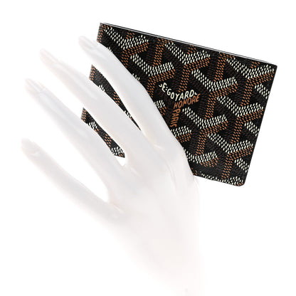 Goyard Goyardine Multi Slot Bi-Fold Wallet Black 2 of 8