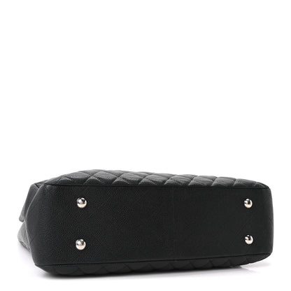 Chanel Caviar Quilted Flap Tote Black 4 of 10