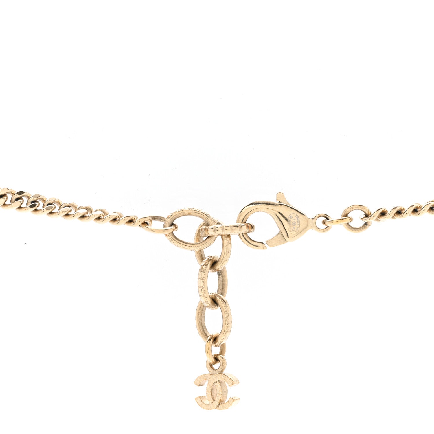 Chanel Pearl CC Star Long Necklace Gold 5 of 8