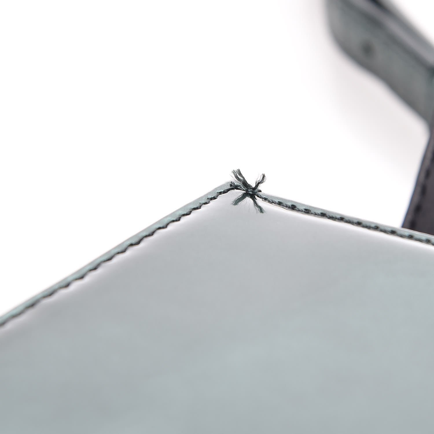 Christian Dior Metallic Patent Micro-Cannage Medium Diorama Flap Bag Malachite Green 10 of 14
