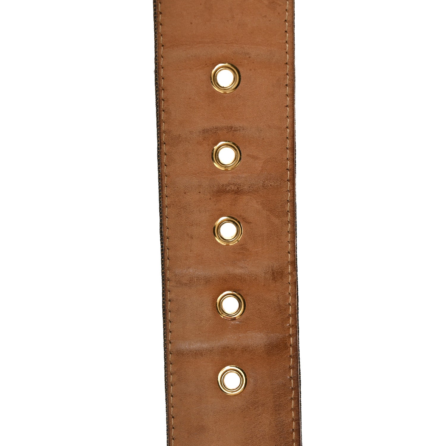 Fendi Zucca Belt 95 38 Tobacco 4 of 5