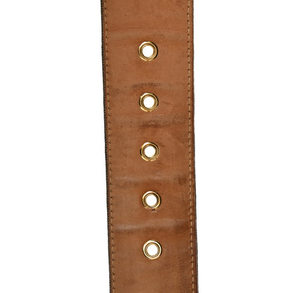 Fendi Zucca Belt 95 38 Tobacco 4 of 5