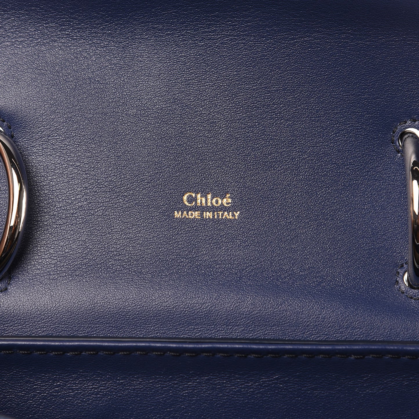 Calfskin Lizard Embossed Small Aby Day Shoulder Bag Captive Blue