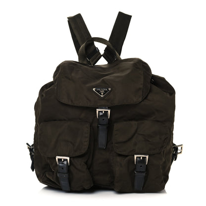 Prada Nylon Vela Large Backpack Ebano 1 of 16
