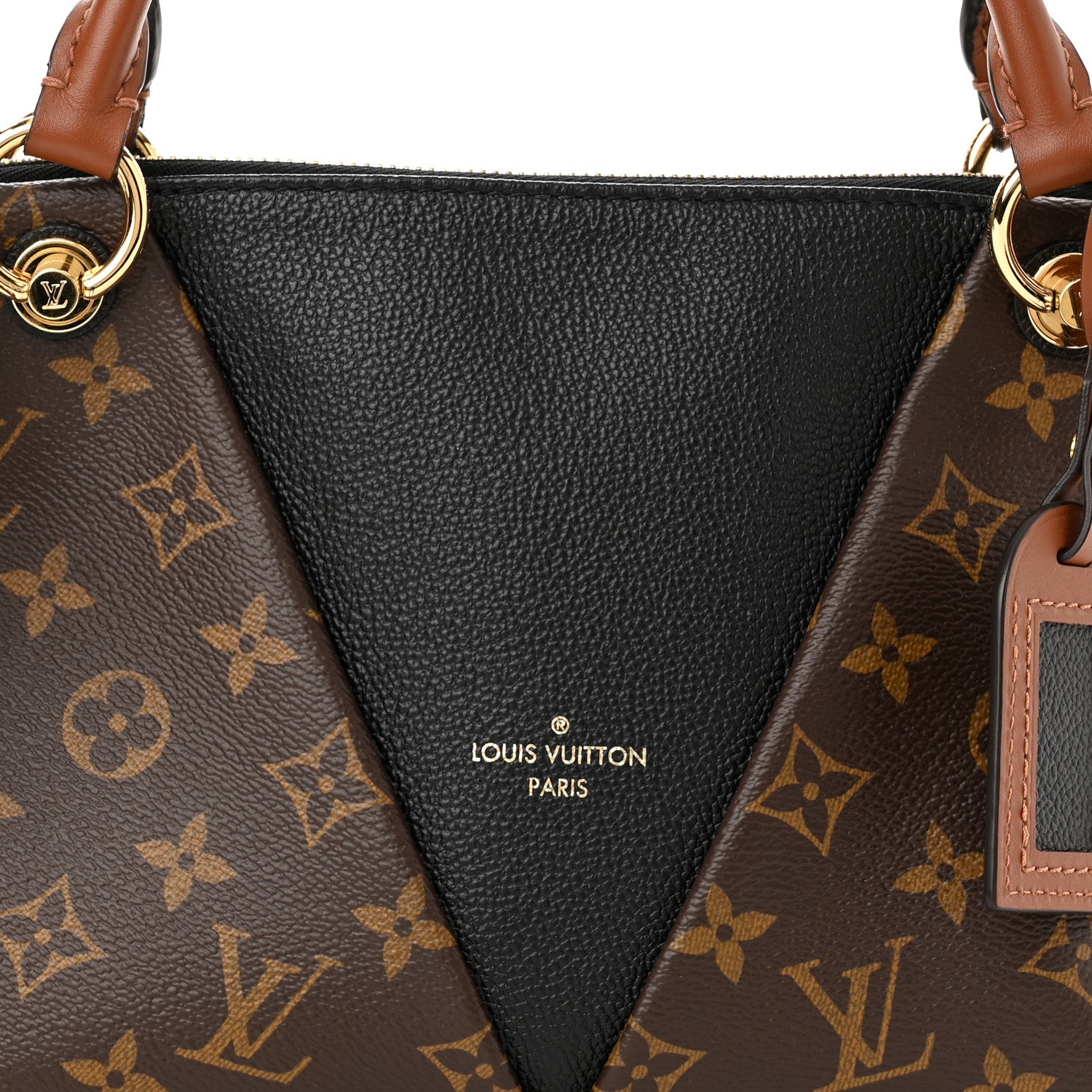 Louis Vuitton Monogram V Tote BB Black 8 of 10