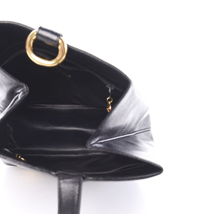 Chanel Caviar CC Drawstring Shoulder Bag Black 4 of 16