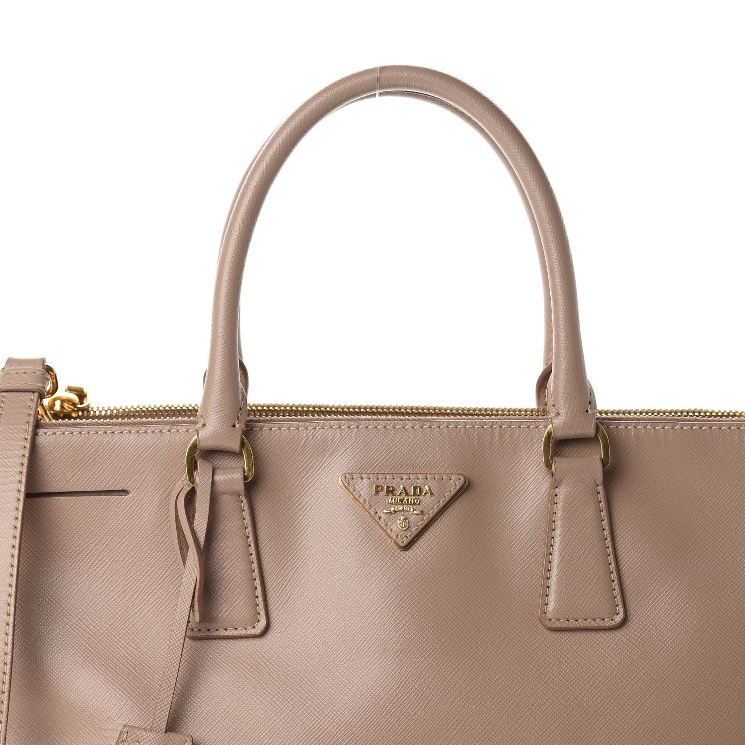 Prada Saffiano Medium Galleria Double Zip Tote Cammeo 12 of 12