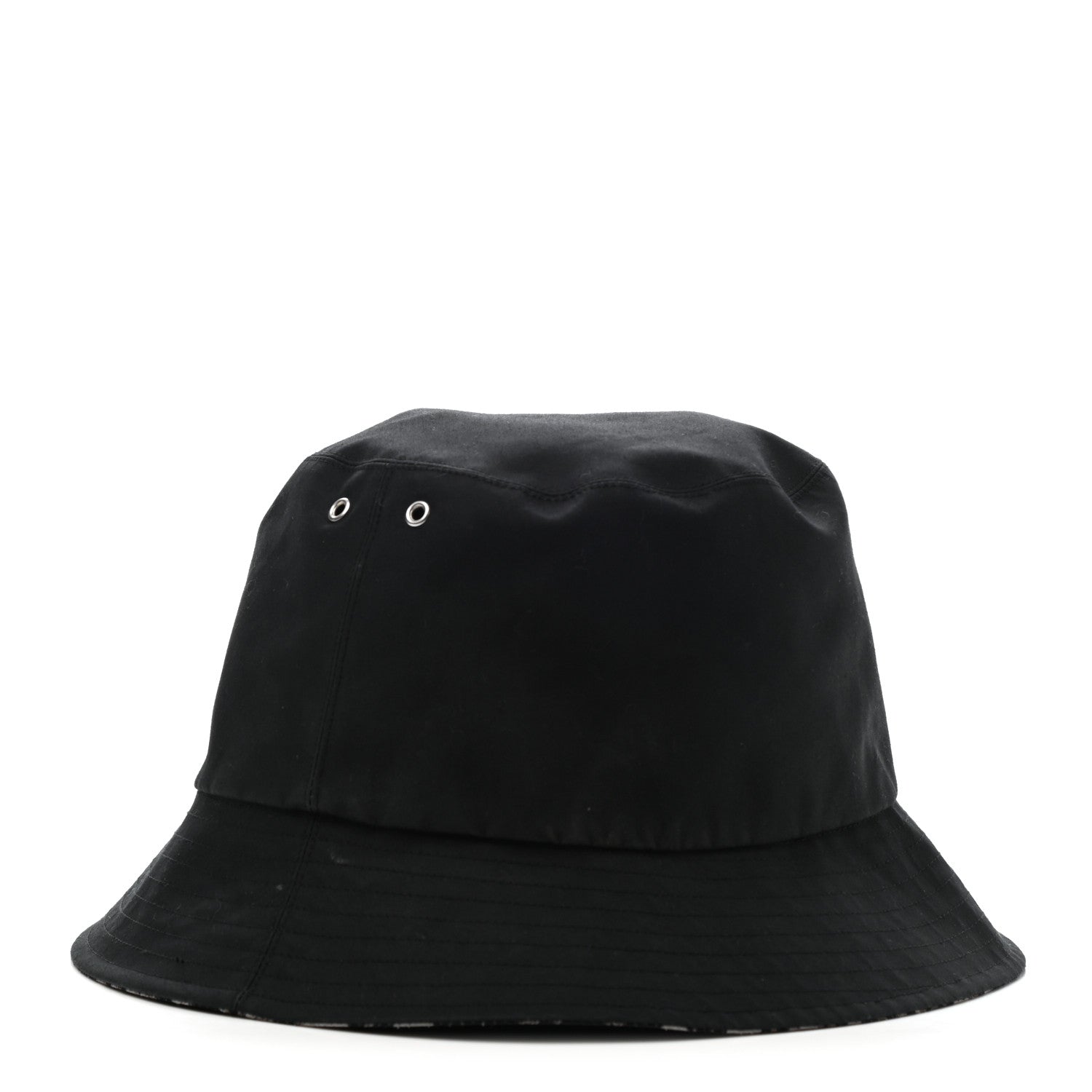 Christian Dior Oblique Reversible Teddy-D Brim Bucket Hat 58 Black 2 of 15