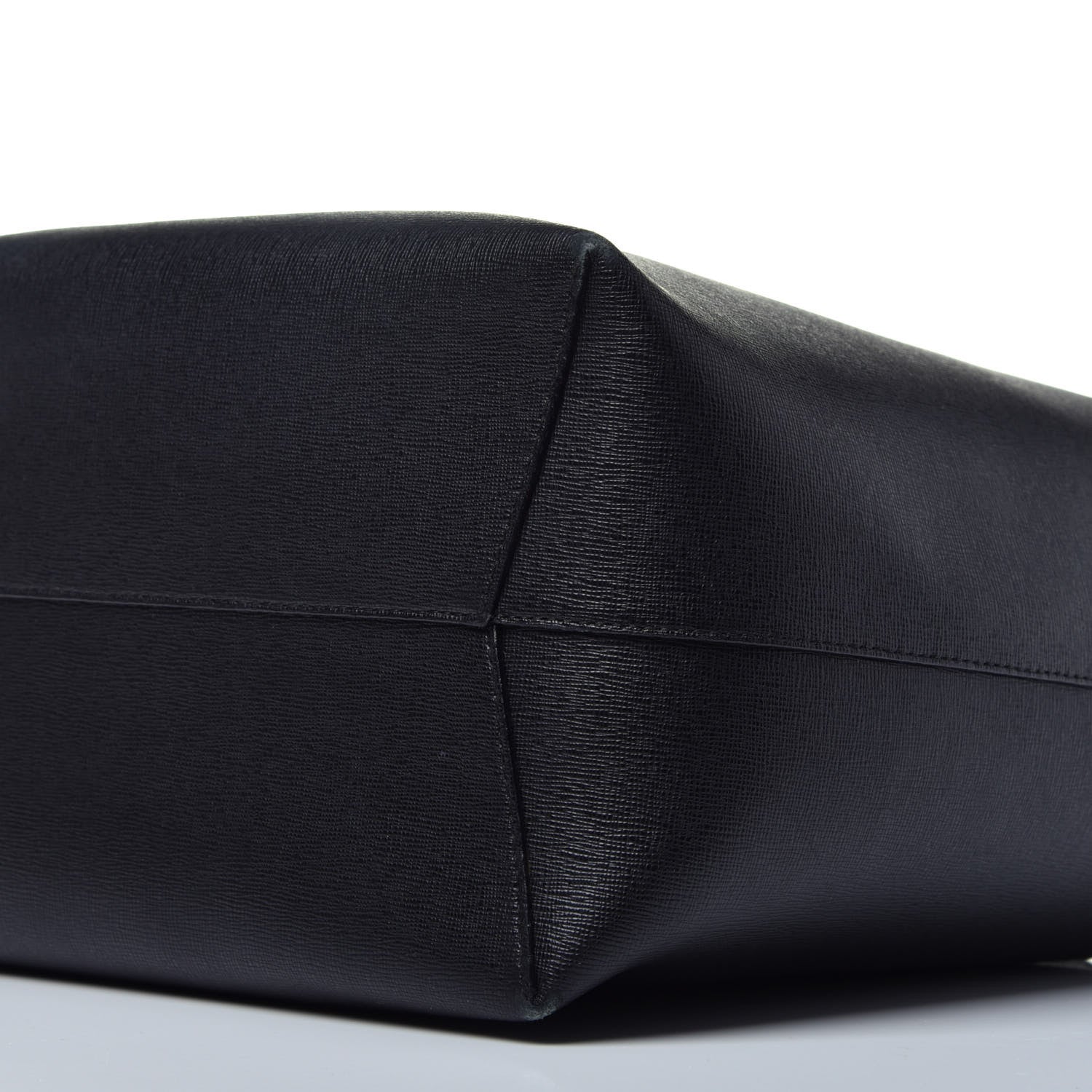 Mansur Gavriel Saffiano Bucket Bag Black Flamma 8 of 8