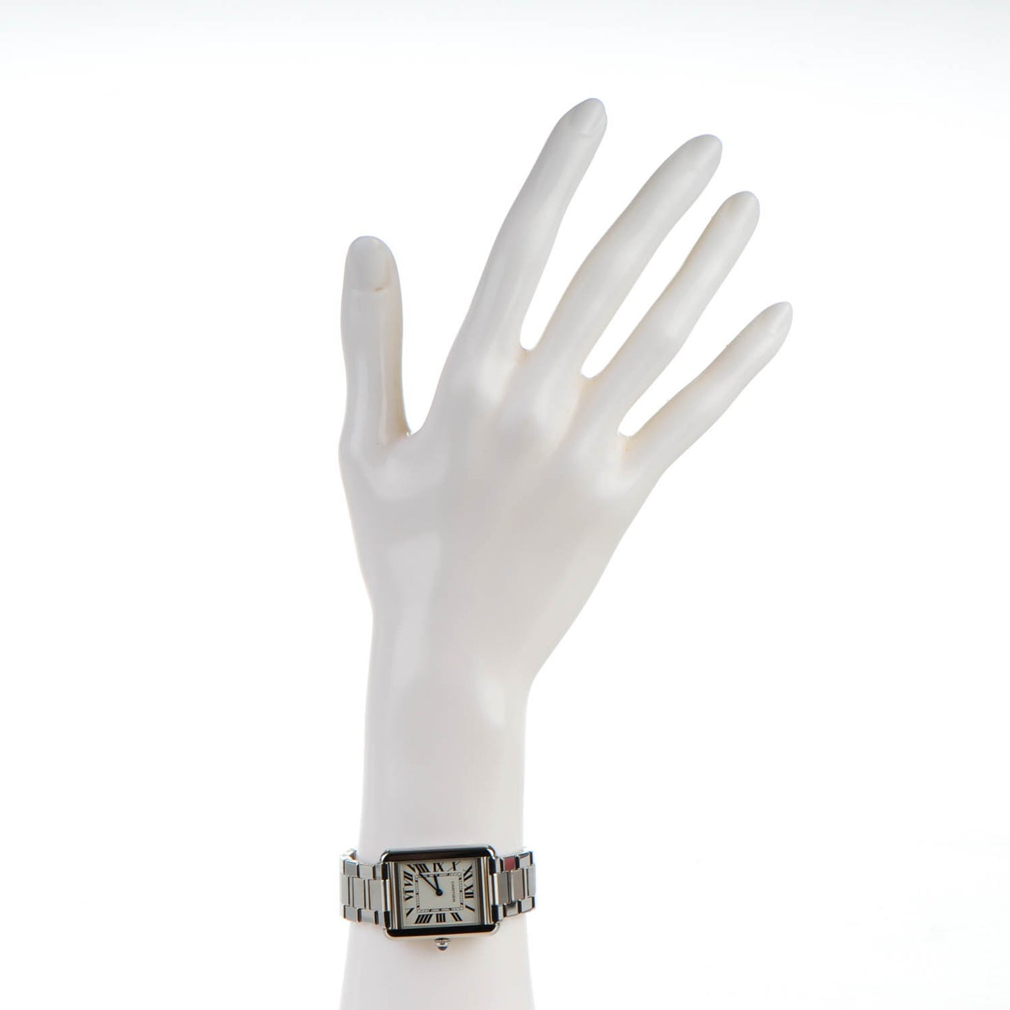 Stainless Steel 24mm Tank Solo Quartz Watch