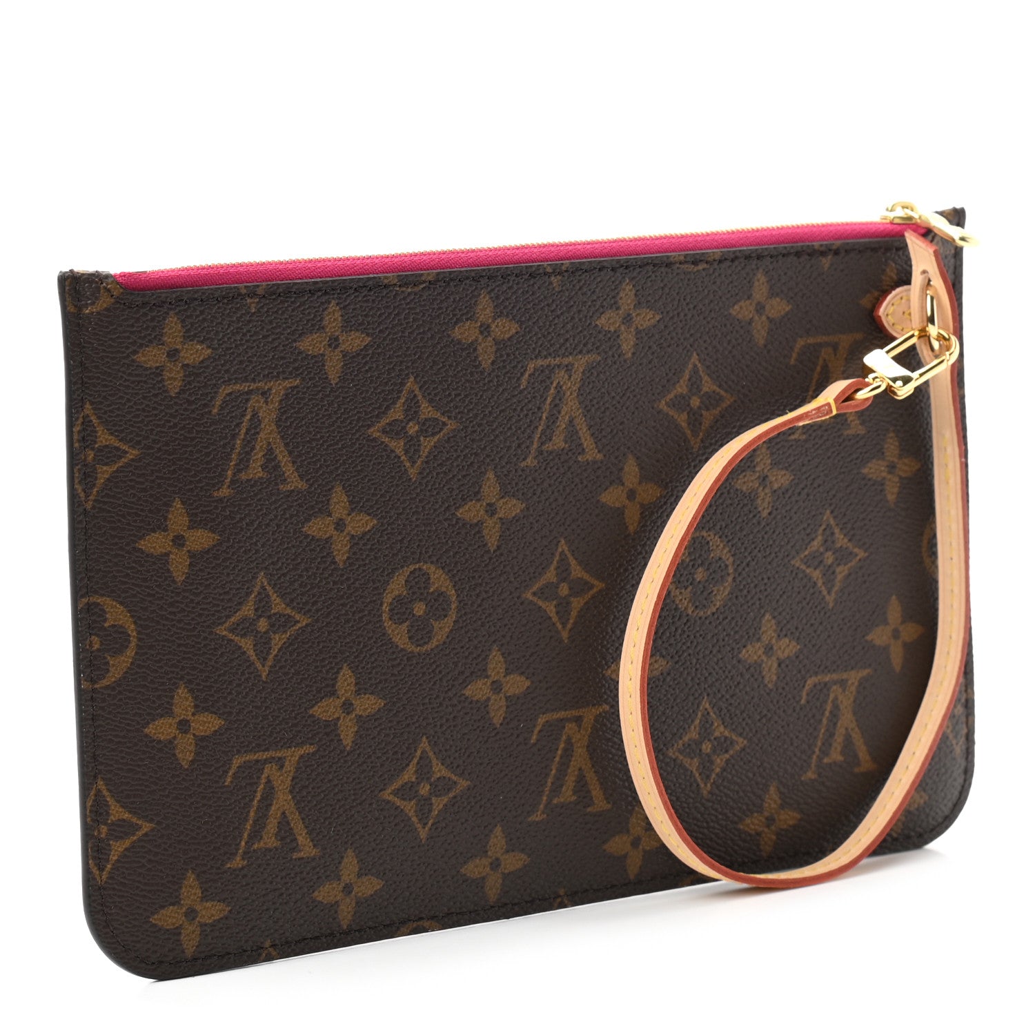 Louis Vuitton Monogram Neverfull MM GM Pochette Pivoine 906952