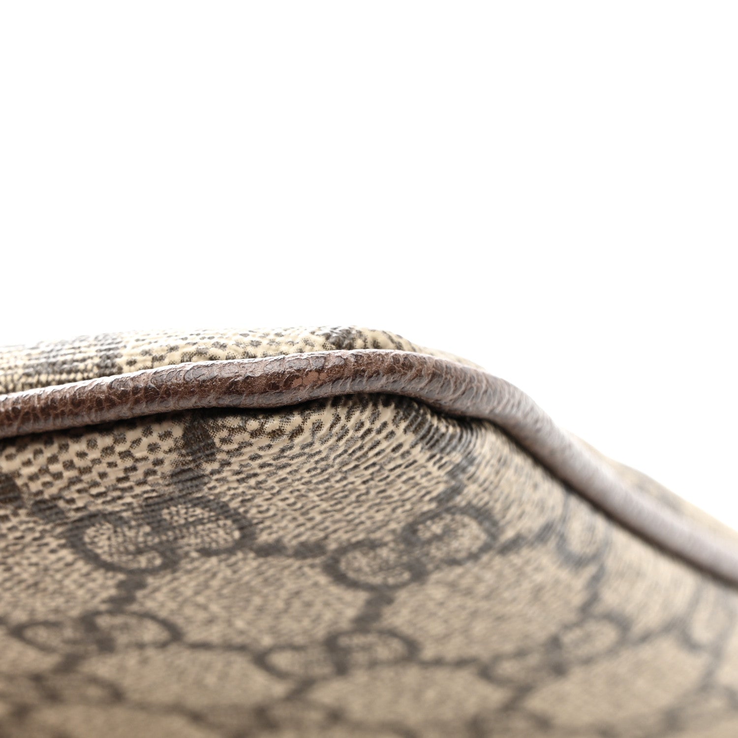 Gucci GG Supreme Monogram Large Ophidia Pouch Clutch Brown 11 of 12