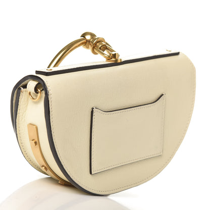 Chloe Calfskin Small Nile Bracelet Minaudiere Bag Off White 3 of 14