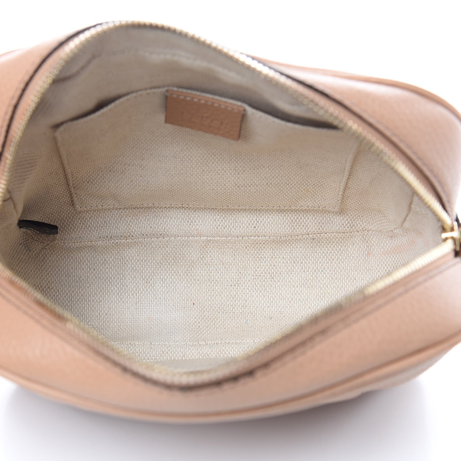 Gucci Pebbled Calfskin Small Soho Disco Bag Rose Beige 5 of 16
