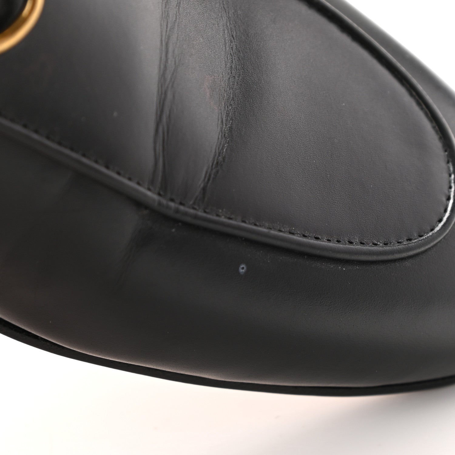 Gucci Calfskin Womens Princetown Slippers 38 Black 18 of 18