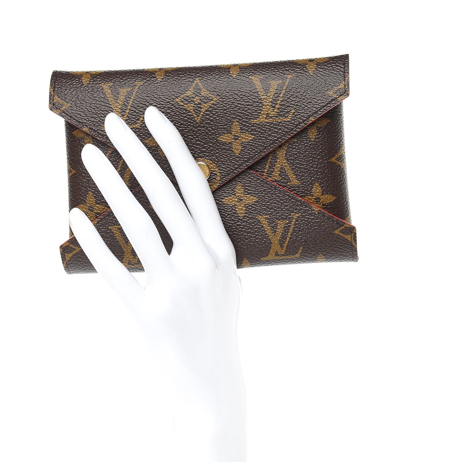 Louis Vuitton Monogram Medium Kirigami Pochette Insert Coquelicot 2 of 7