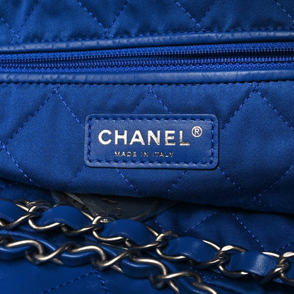 Chanel Shiny Calfskin Quilted Chanel 22 Blue 8 of 12