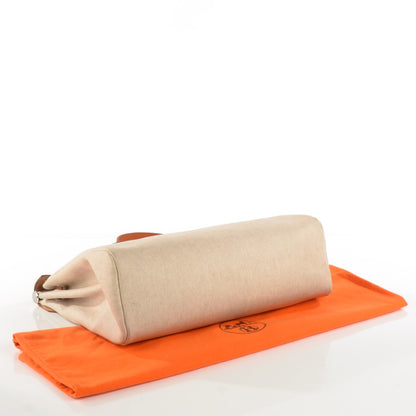 Hermes Toile Vache Hunter Herbag 39 MM Natural 15 of 21
