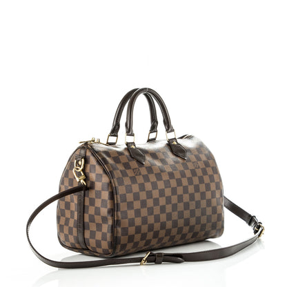 Louis Vuitton Damier Ebene Speedy Bandouliere 30 3 of 8