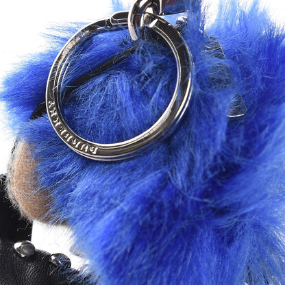 Burberry Cashmere Thomas Punk Teddy Bear Keychain Charm Camel 3 of 5