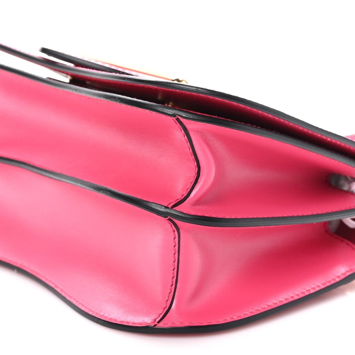 City Calfskin Sidonie Small Chain Crossbody Bag Magenta