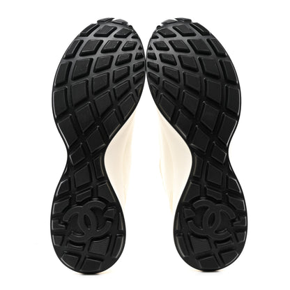 Chanel Calfskin Mens CC Sneakers 43 White 5 of 11