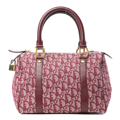 Christian Dior Monogram Boston Red 1 of 10