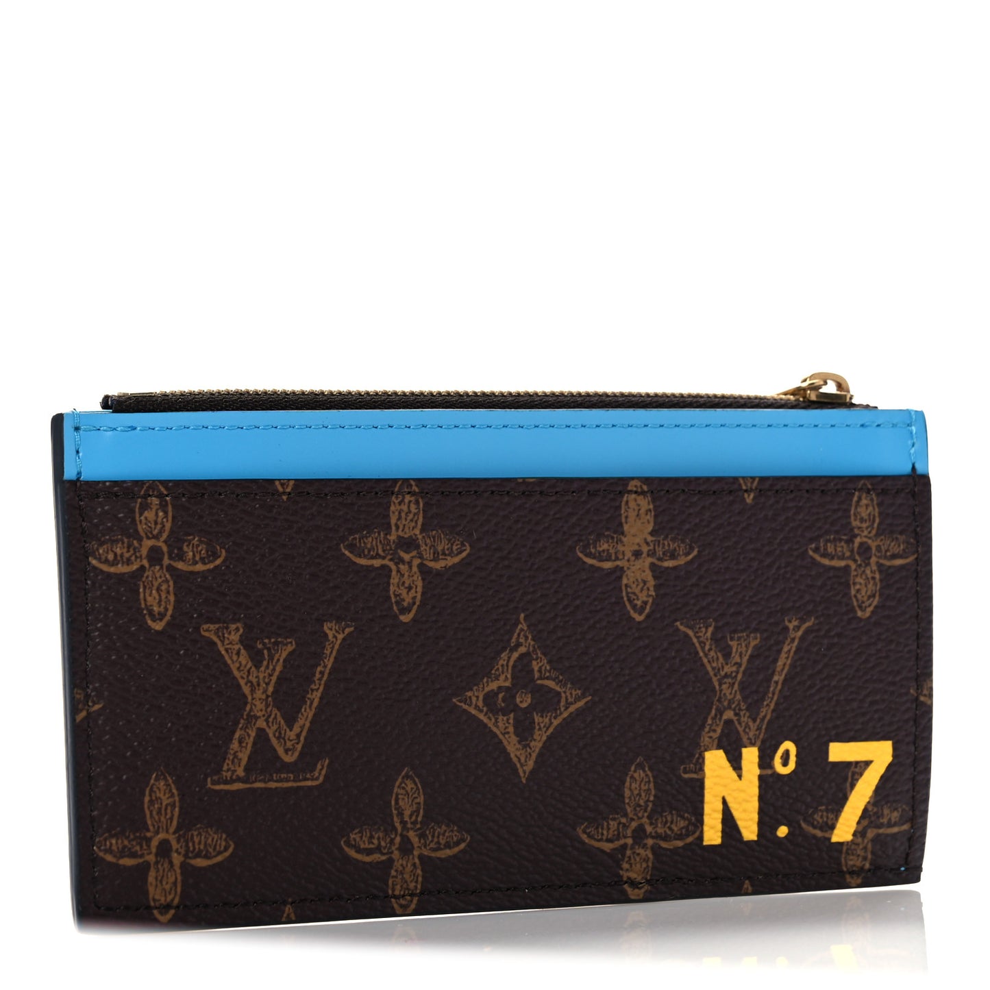 Monogram Vintage Calfskin Trunk L'œil Coin Card Holder