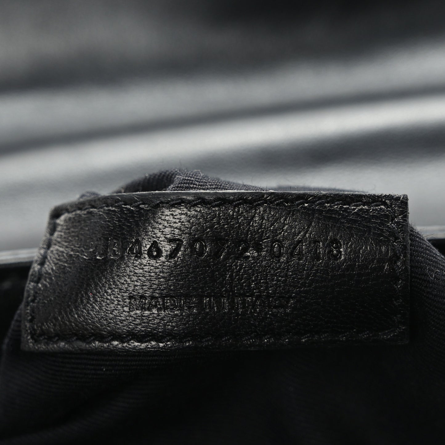 Calfskin Y Quilted Monogram Toy Loulou Crossbody Bag Black