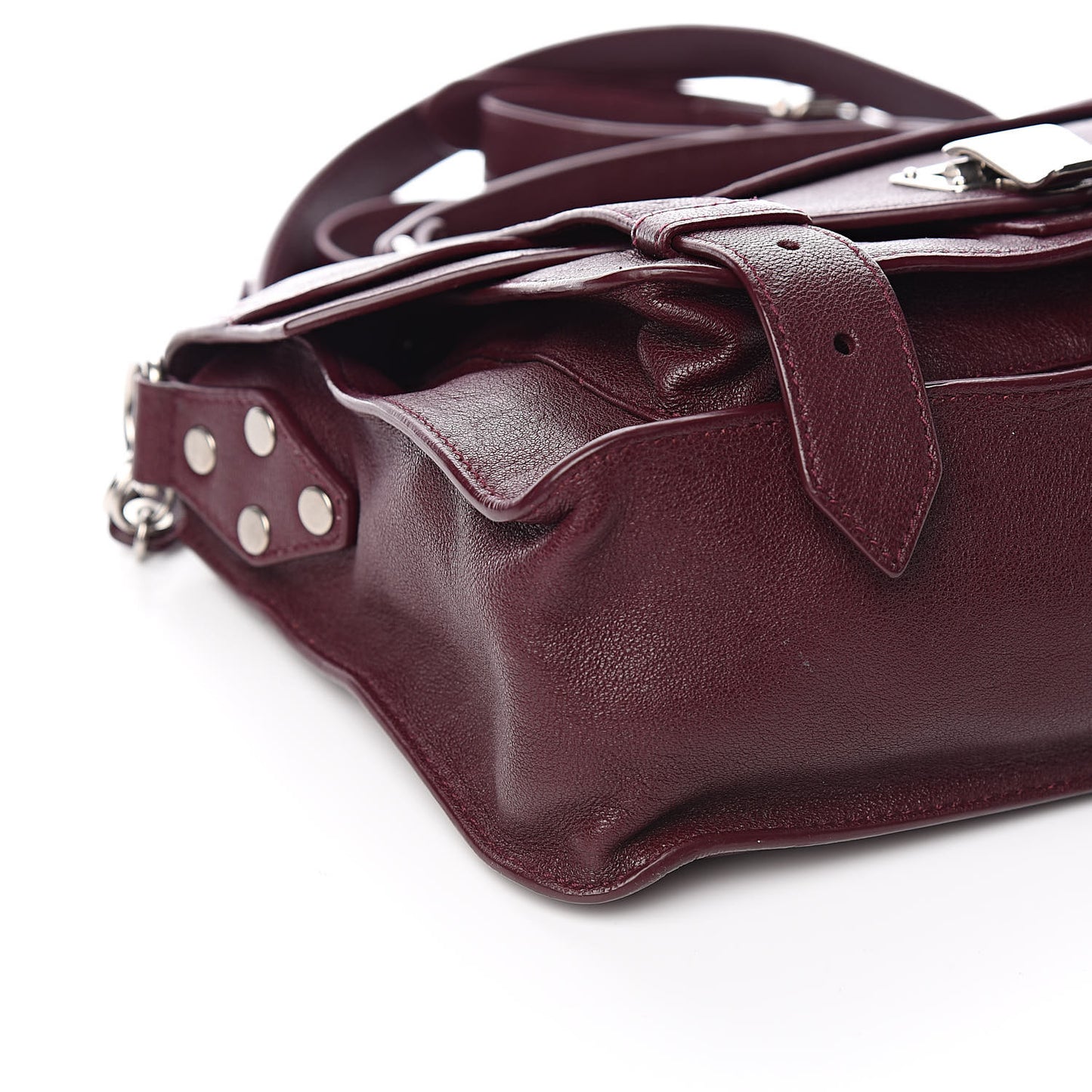 Lambskin Tiny PS1 Satchel Oxblood