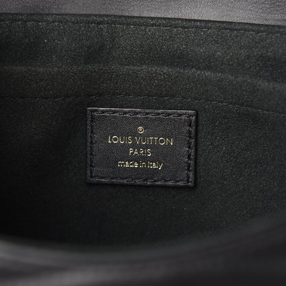 Louis Vuitton Calfskin New Wave Chain MM Black 5 of 8