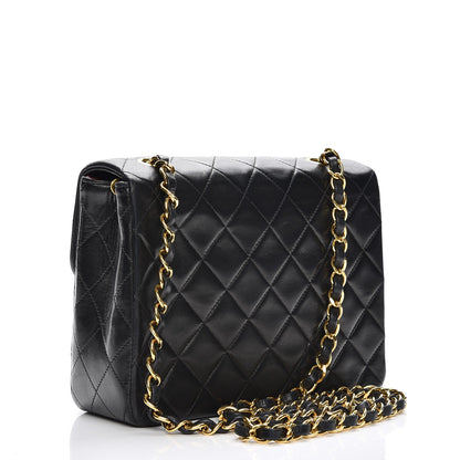 Chanel Lambskin Quilted Small Flap Black 3 of 9