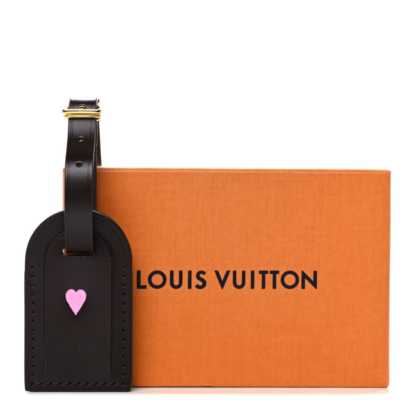 Calfskin Luggage Tag Ebene