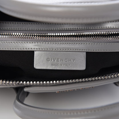 Givenchy Shiny Lord Calfskin Small Antigona Pearl Grey 5 of 9
