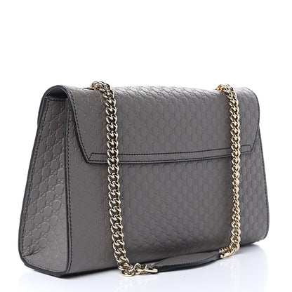Gucci Soft Microguccissima Medium Emily Chain Shoulder Bag Loess 3 of 10