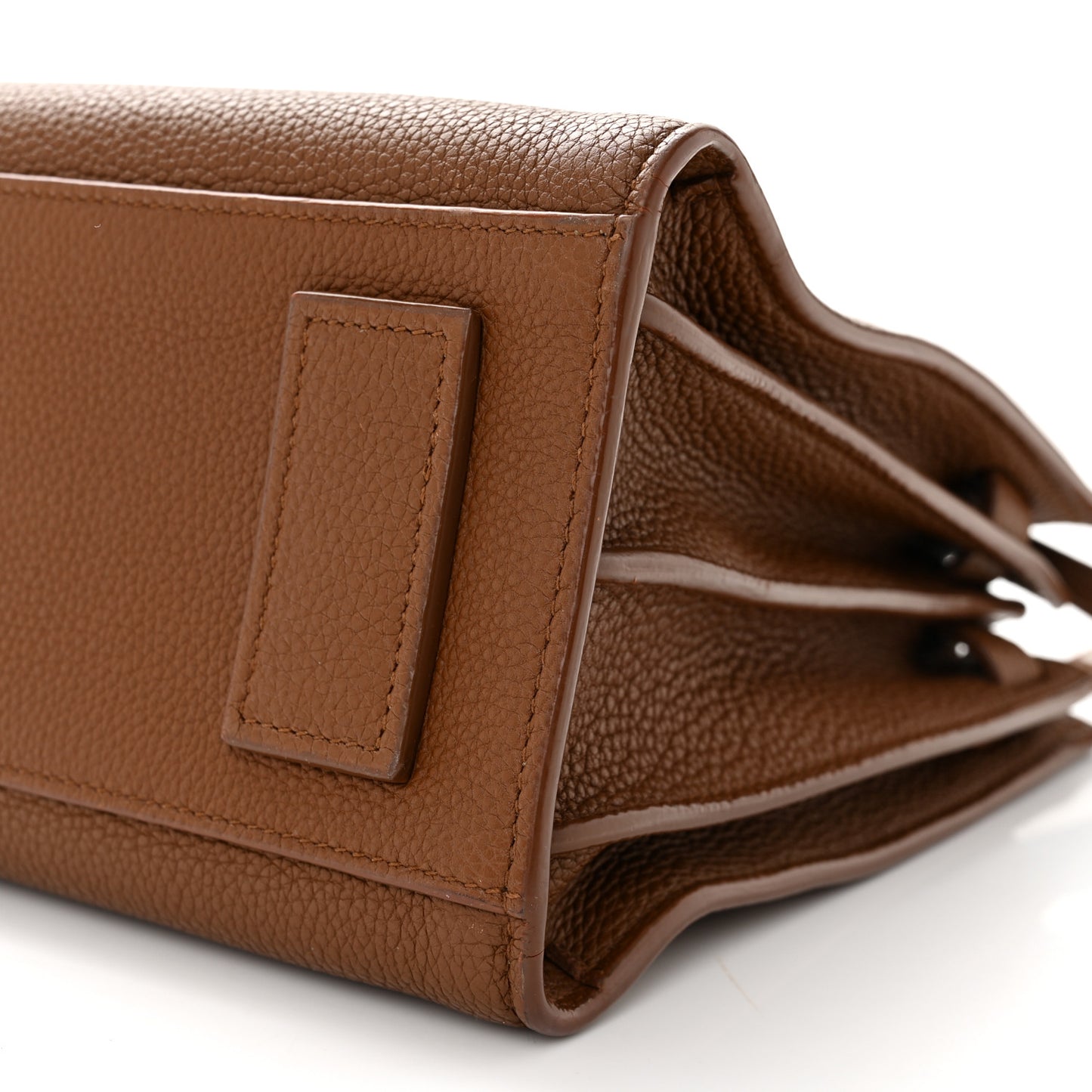 Grained Calfskin Baby Supple Sac De Jour Camel Brilliant