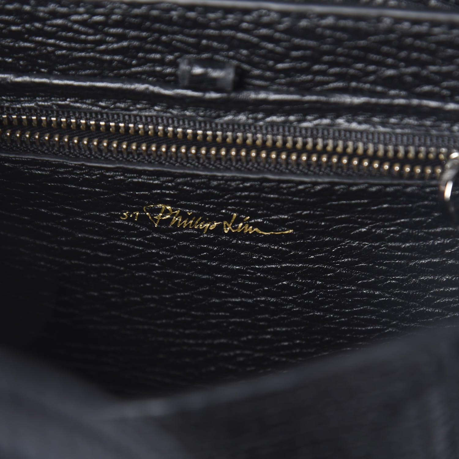 3.1 Phillip Lim 3.1 Textured Calfskin Mini Pashli Satchel Black 6 of 9