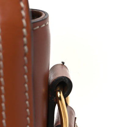 Celine Calfskin Triomphe Canvas Teen Triomphe Bag White 11 of 11