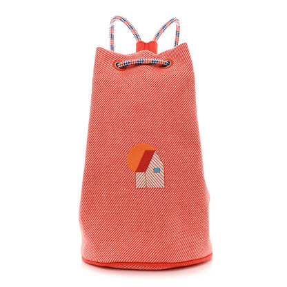 Hermes Les Cabanes Duffle Bag Orange Feu 1 of 11