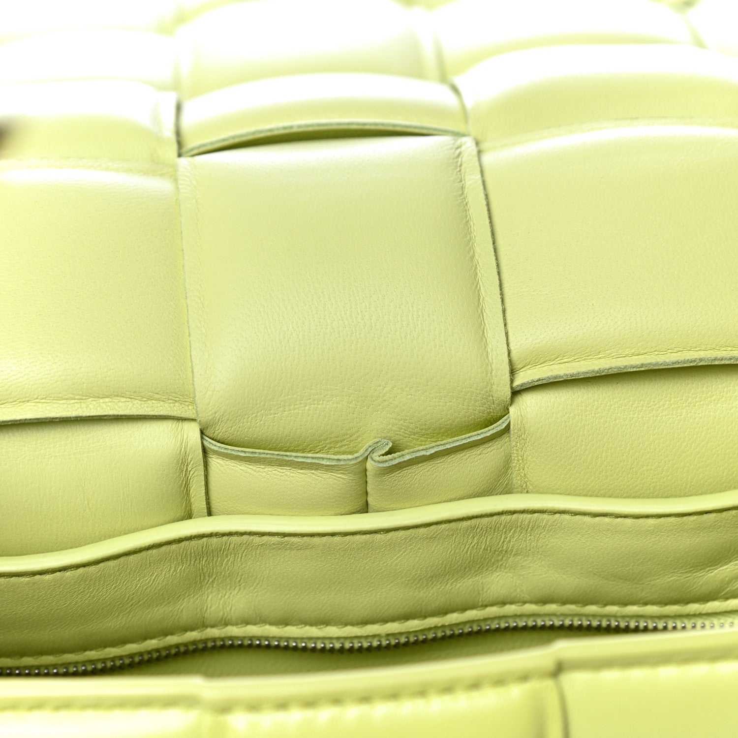 Bottega Veneta Nappa Maxi Intreccio Padded Cassette Crossbody Bag Seagrass 17 of 21