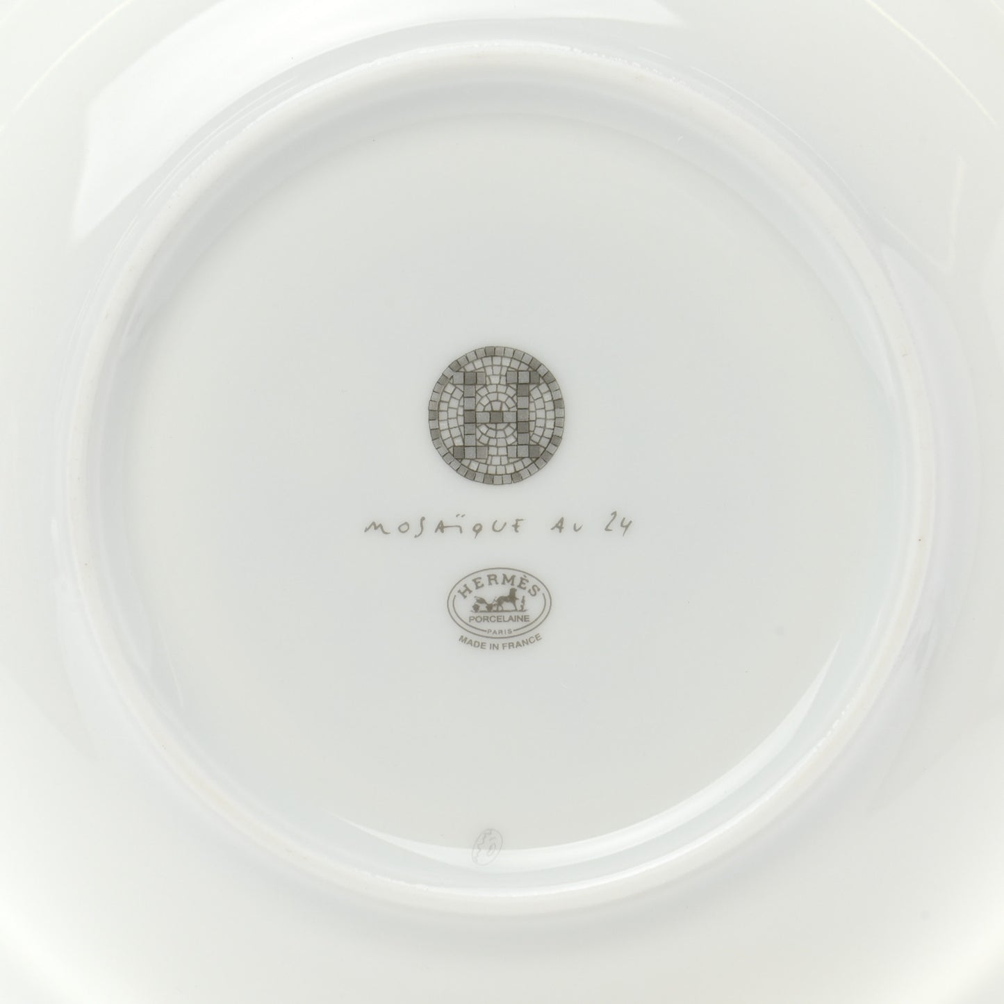 Porcelain Mosaique Au 24 Soup Bowl Platine