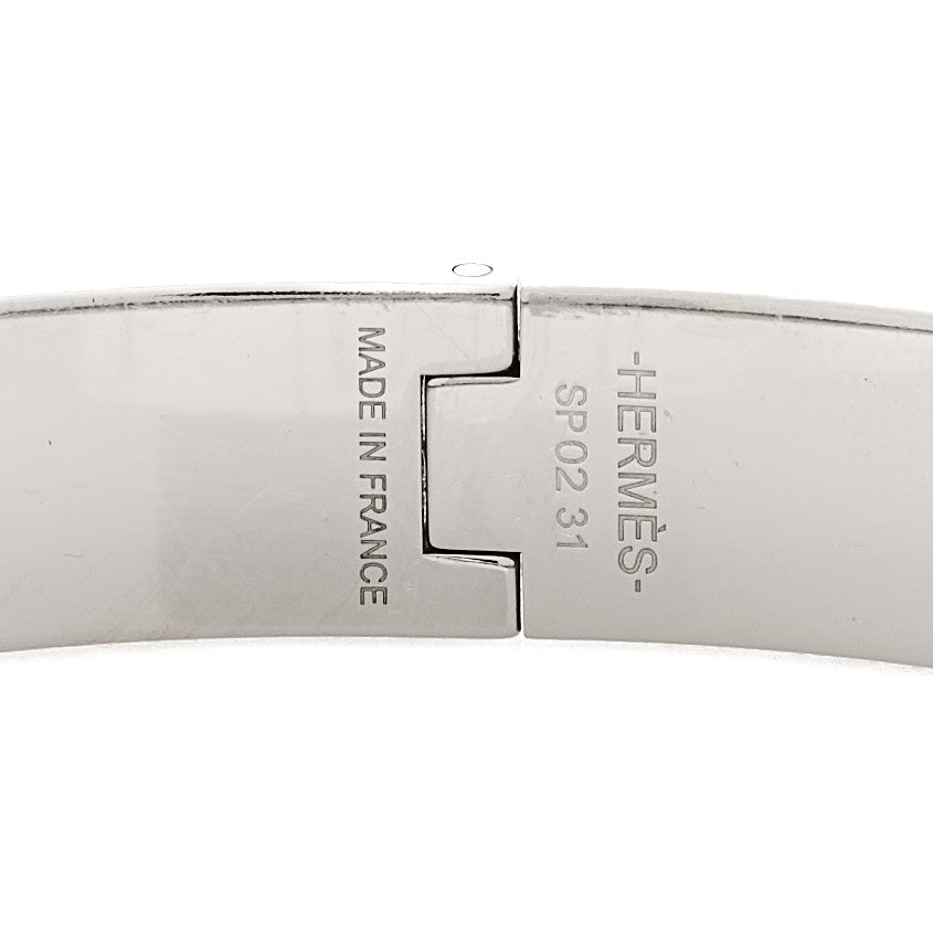 Enamel Mini Clic Kelly Bracelet T6 Matte Black