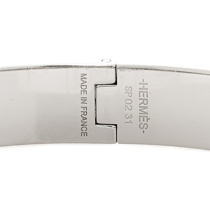 Hermes Enamel Mini Clic Kelly Bracelet T6 Matte Black 4 of 5