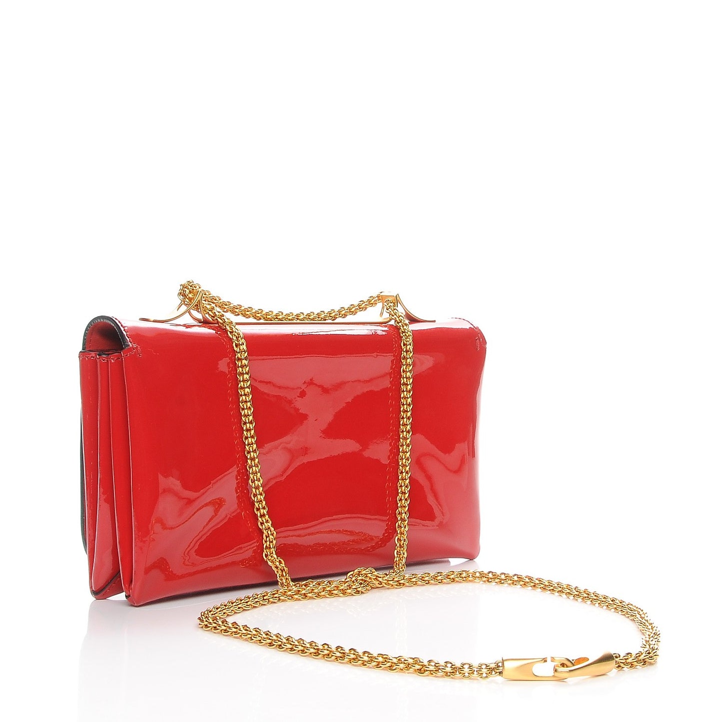 Patent Animalia Va Va Voom Shoulder Bag Red